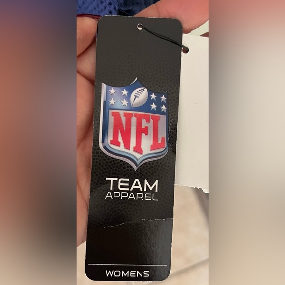 NWT Seattle Seahawks mesh hooded full zip jacket Navy Blue women’s L - Picture 4 of 14